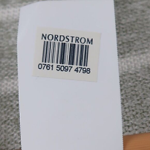 OLIVIA MOON GREEN OLIVE STRIPE BAT SLEEVE OPEN CARDIGAN SWEATER SIZE SMALL NWT - Picture 6 of 12